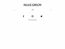 Tablet Screenshot of pauliegibson.com